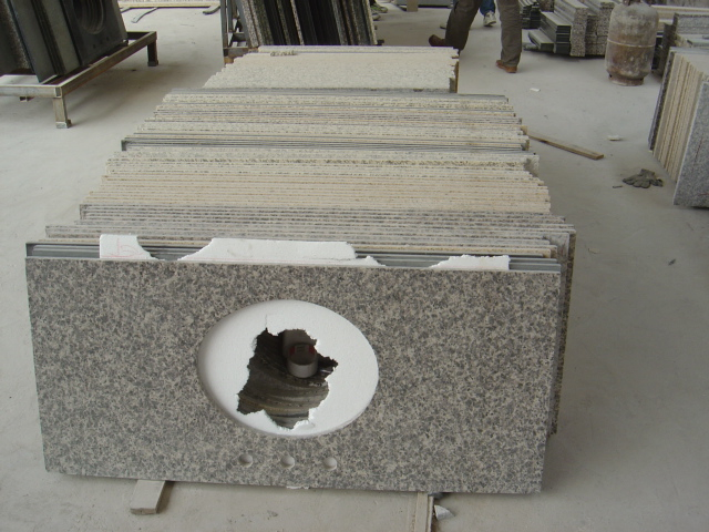 Marble Rock Porcelain Customized Kitchen Countertop Office Table Top