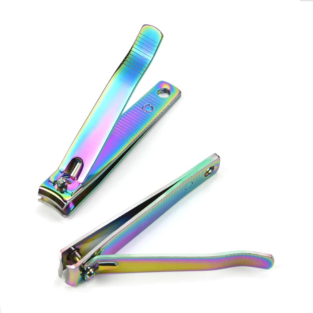 Stainless Steel Nail Clipper Large Straight Cutting Manicure Cutter Toenail Scissors Nippers Tool