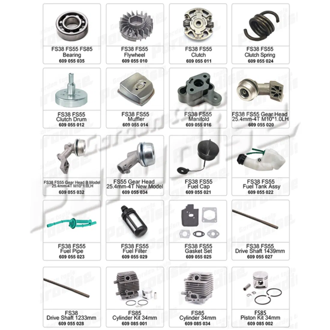 FS85 Carburetor for Grass Trimmer Parts