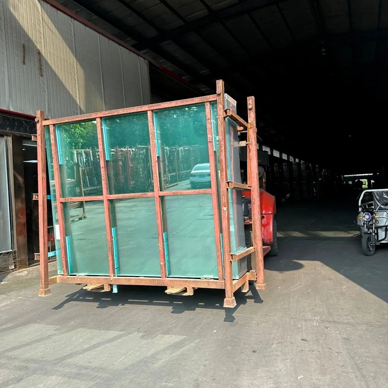Extra Large Sliding Door Concealed Aluminum Profile Sliding Door with Tempered Glass