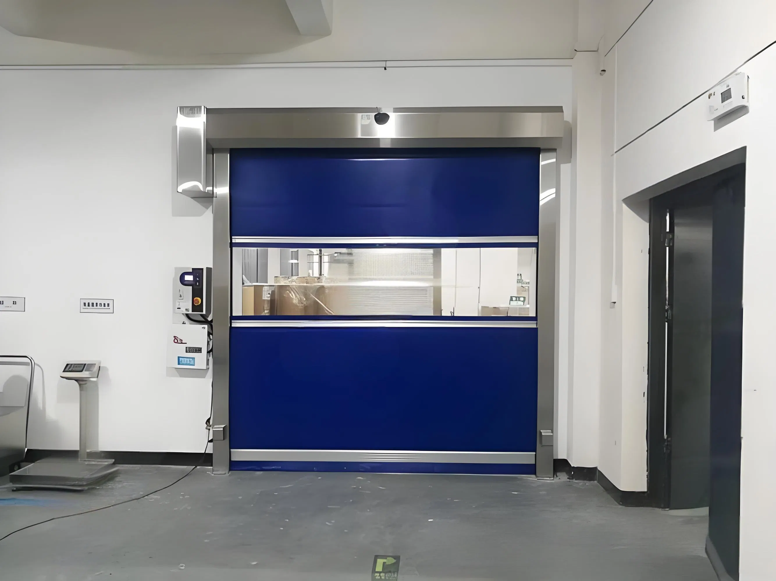 Workshop PVC Dust Proof Wind Proof Roller Shutter Door for Supermarket