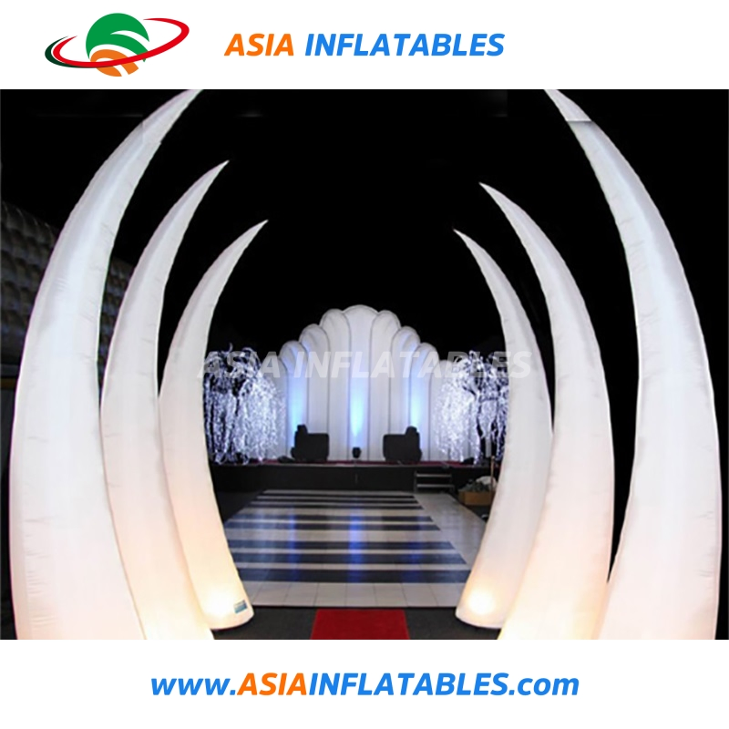 Garden Lighting Decoration Inflatable Tube, Inflatable Cone Lighting
