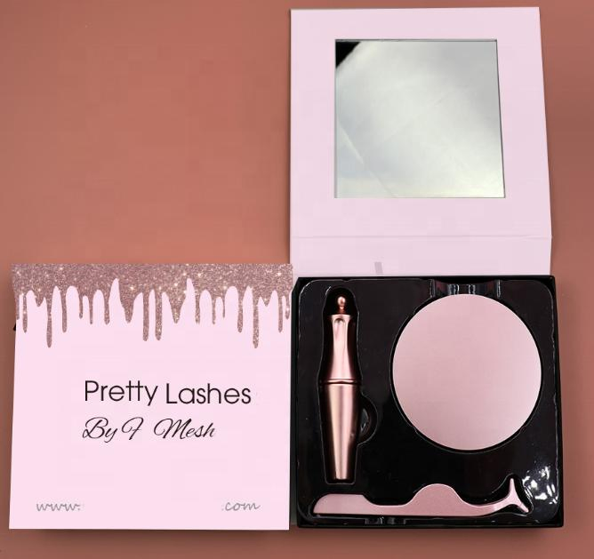 Best Quality Magnetic Eyeliner Eyelash Vendor Customized Boxes Magnetic Eyelashes Lashes