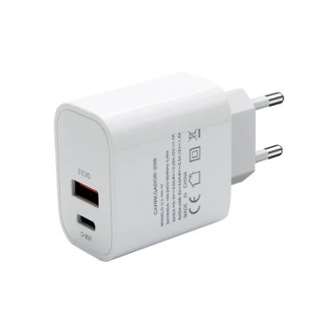 Зарядное устройство 20W с двумя портами USB-C