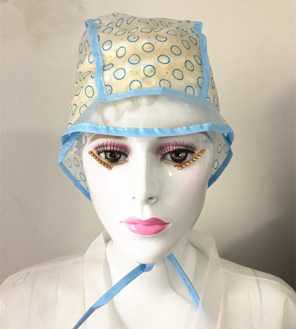Disposable PVC Highlighting Cap Tipping Cap Hair Day Cap for Hair Dye