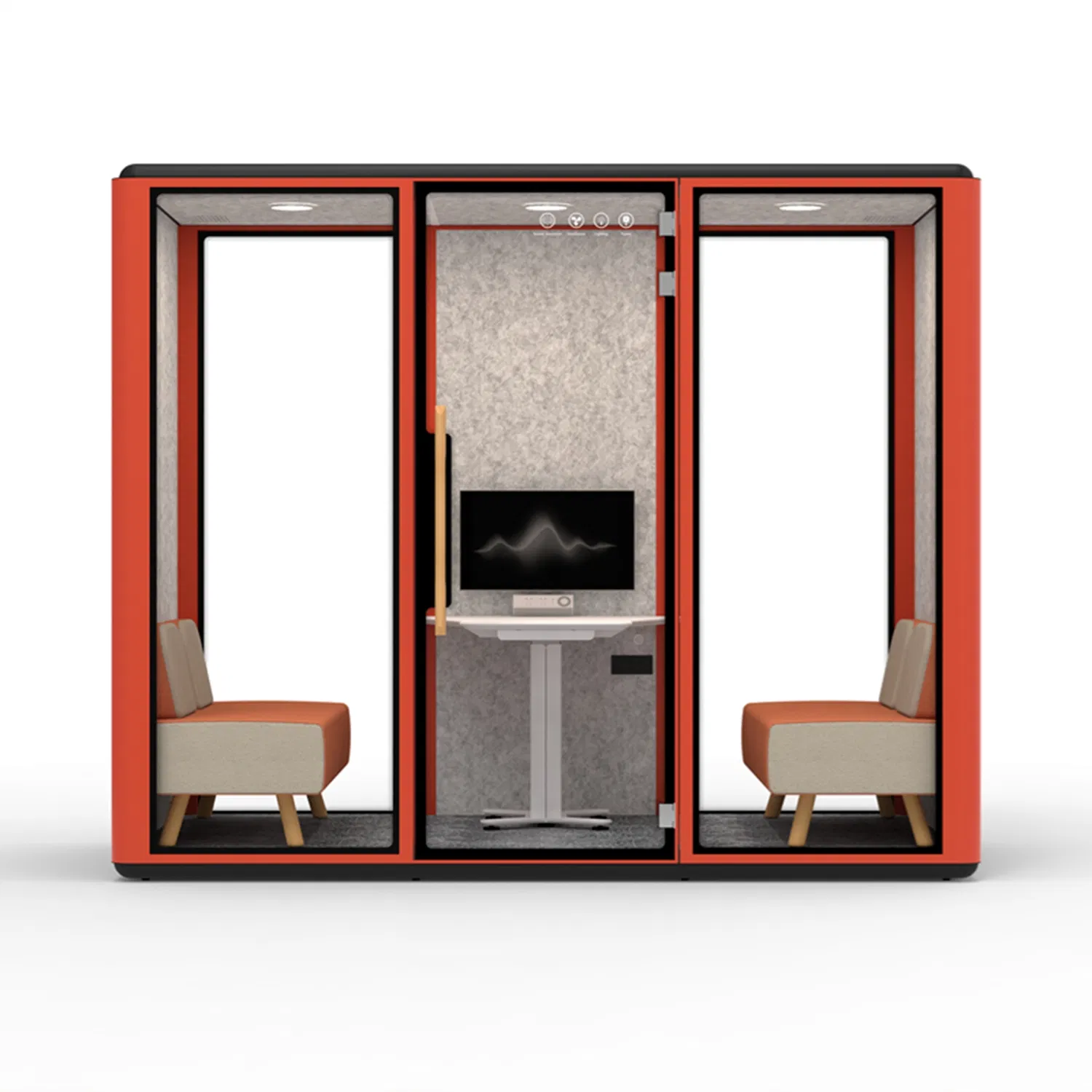 Silence Booth Prefab House Office Pod Integrated House Meeting Pod Phone Booth