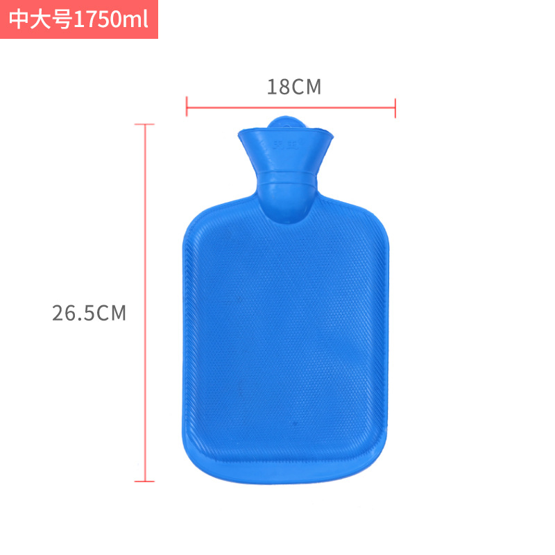 OEM Accepted Hot Water Bag with Acrylic/Polyester Cover for Winter Warmth