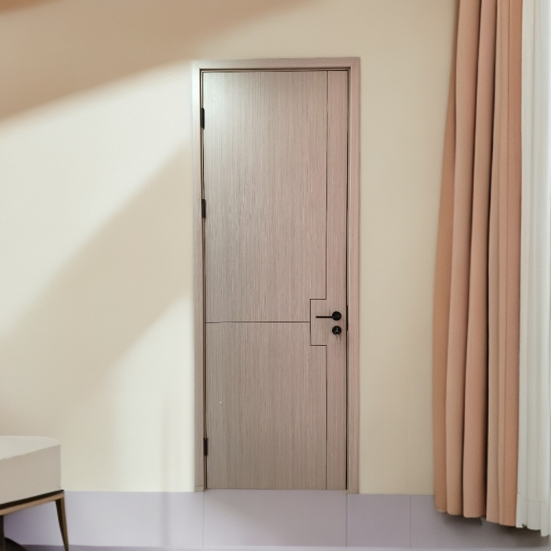 Modern WPC Interior Door for Building and School
