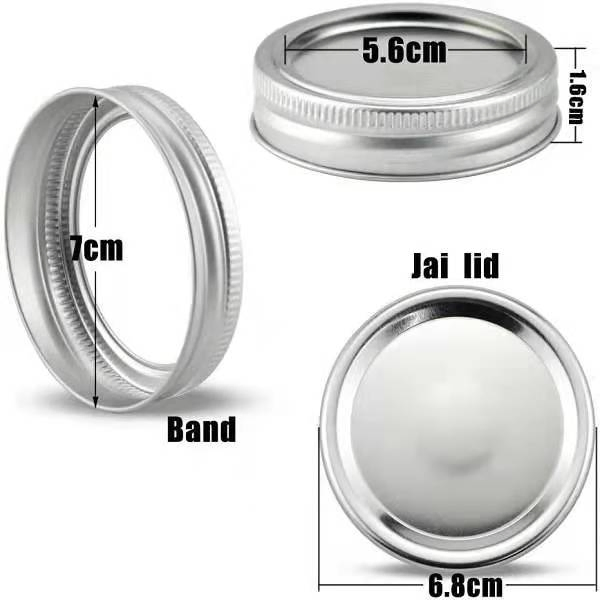 Hot Sale 300ml 10oz Glass Mason Jar with Lid for Fruit Jam Honey