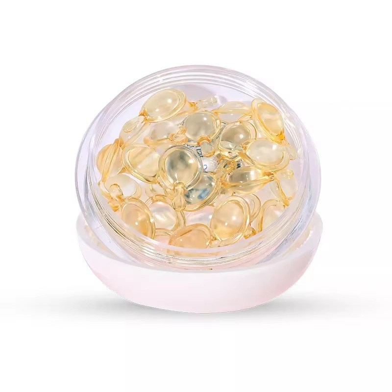 Factory Wholesale 30PCS Hair Capsules for Hair Repair with Vitamin-Rich Hair Serum Capsule