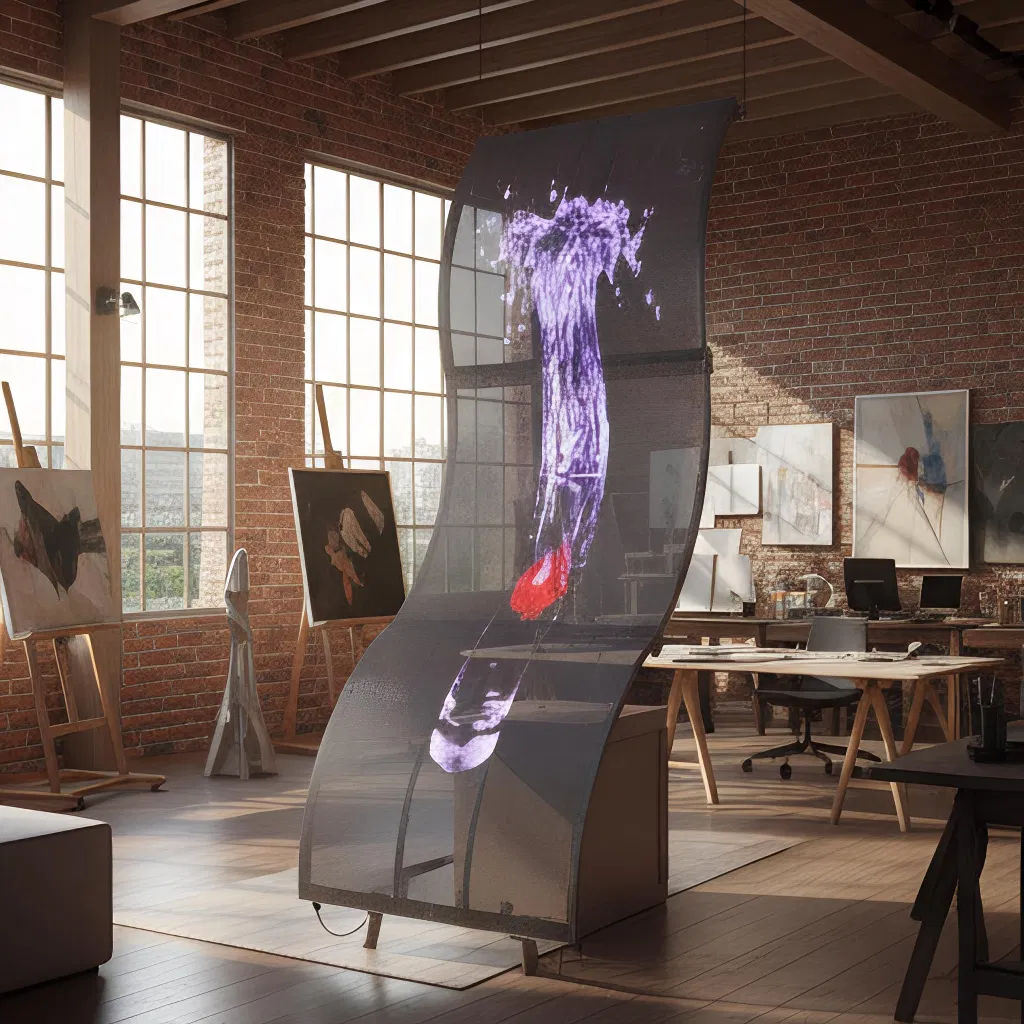 Гибкая прозрачная LED-пленка высокой яркости