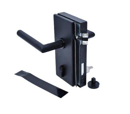 Office Furniture Stainless Steel Office Glass Door Lock for Zinc Alloy Key Lock Lever Home Door Locks Security