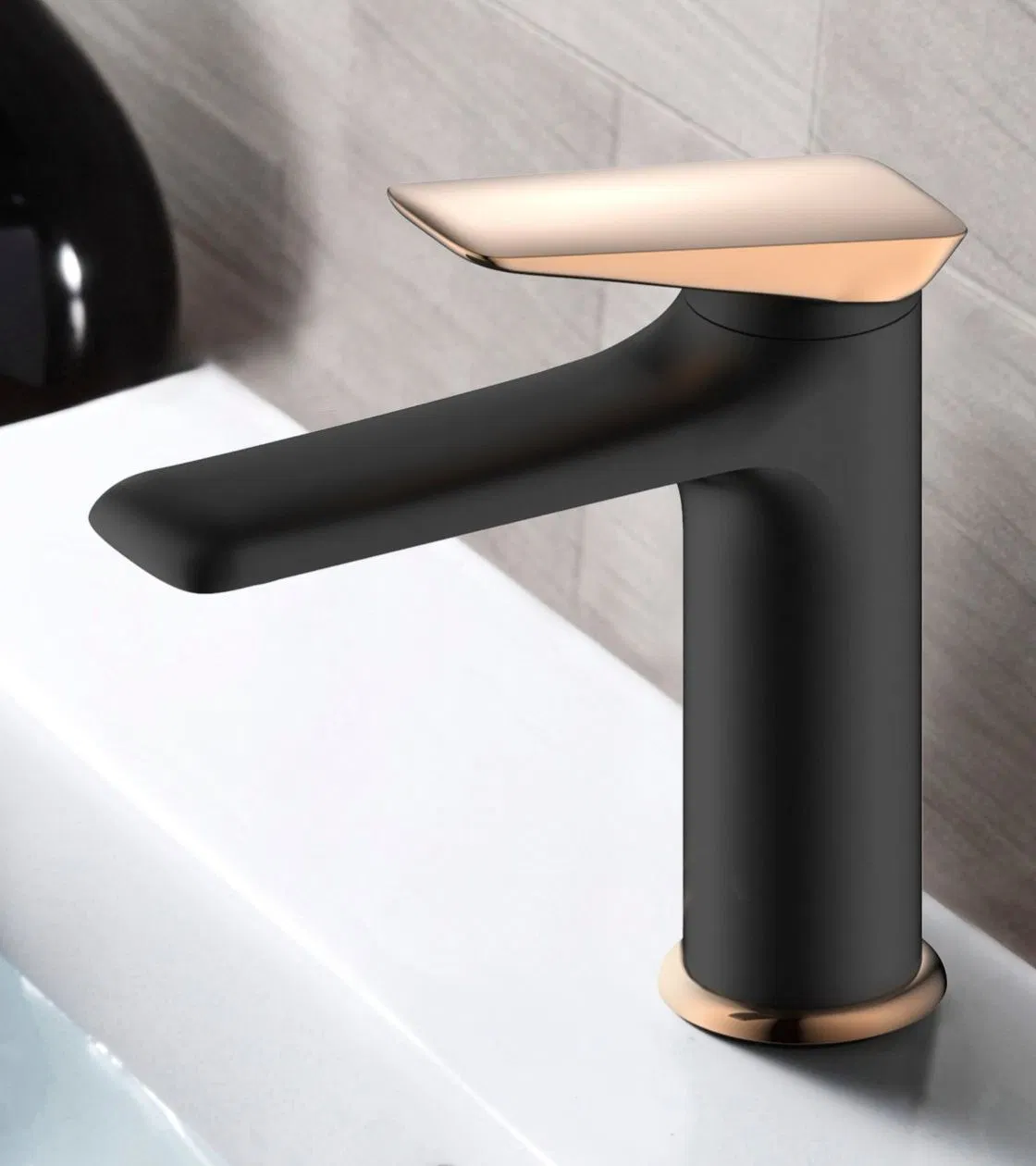 Luxury Chrome Basin Faucet Mixer Classic Hot Cold Water Bathroom Sink Faucet for Contemporary Bathrooms