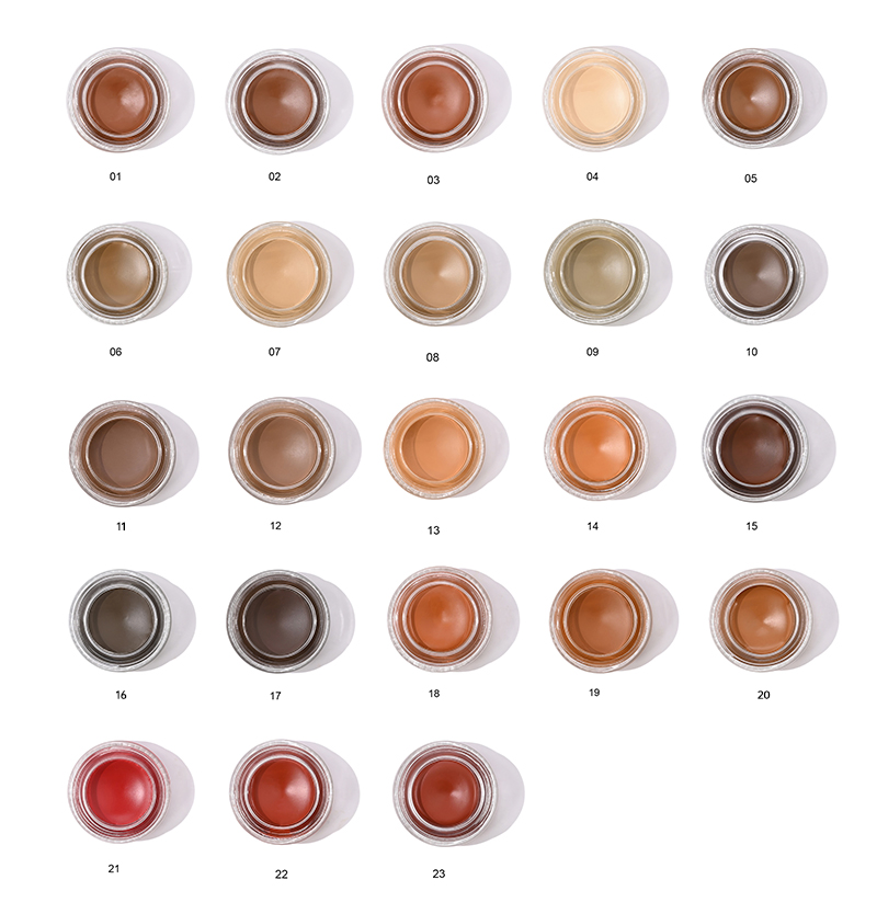 Waterproof Long Lasting Eyebrow Pomade DIP Cream Eyebrow Gel Eyeliner
