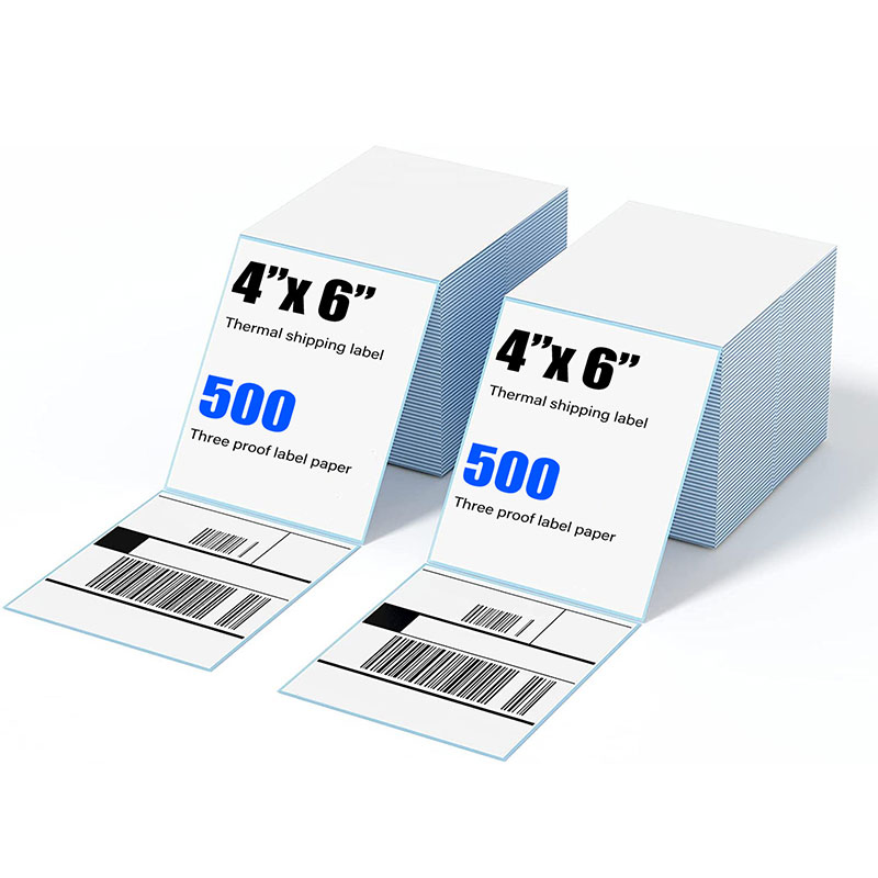 Premium Waterproof A6 Direct Thermal Shipping Labels for Easy Printing