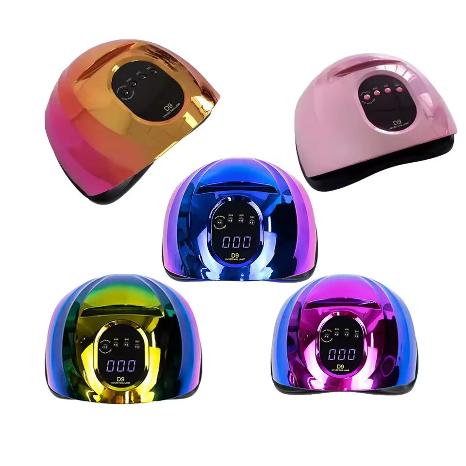 150W D9 Colorful UV LED Nail Lamp 57 LEDs Nail Polish Manicure