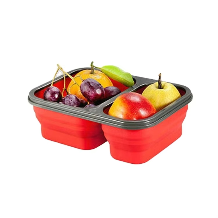 Storage Box with Lid Silicone Sealed Containers for Food Packaging Food Storage & Container Bento Lunch Box