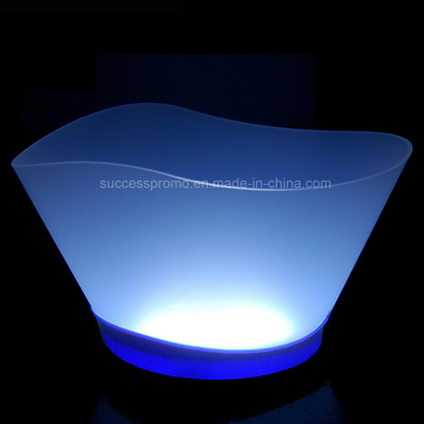 Wholesales Barware Rechargeable Wireless 12L LED Ice Bucket