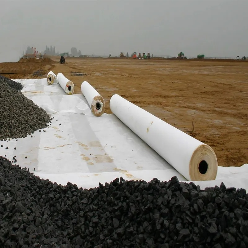 Geotextile Polyester Fabric Used as Separator and Protector Material in Construction
