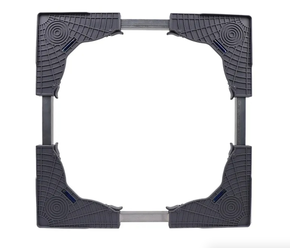 Adjustable Washing Machine Base with Lifting Feet Fridge Stand Air Conditioner Bracket