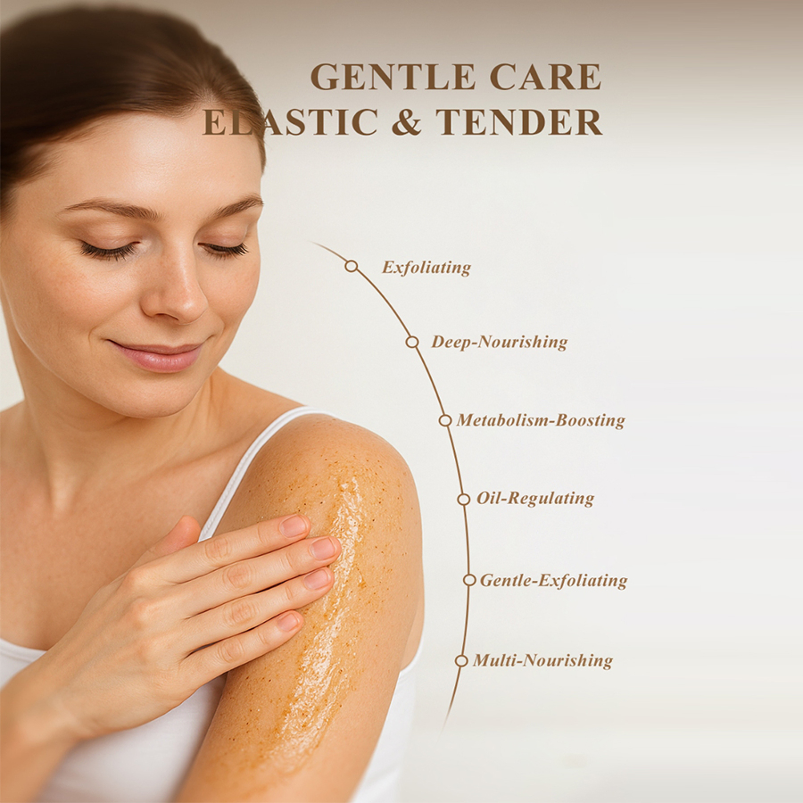 Gentle Skin Refining Polish with Plant-Based Exfoliants for All Skin Types