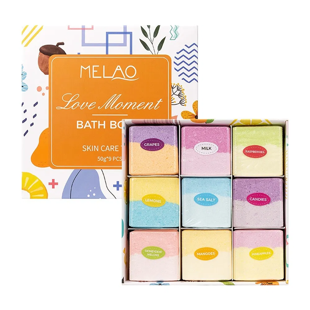 Premium Moisturizing Bath Shower Salt Bomb Used for Self-Care Routine