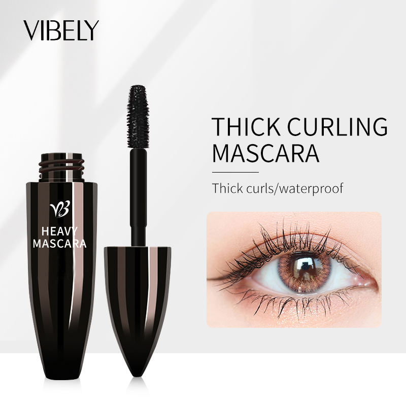 Wholesale Maskara Organic Volume Vegan 4D Fiber Lash Thick Curling Mascara