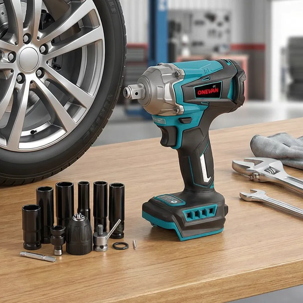 Беспроводной ударный гайковерт 18В с аккумулятором