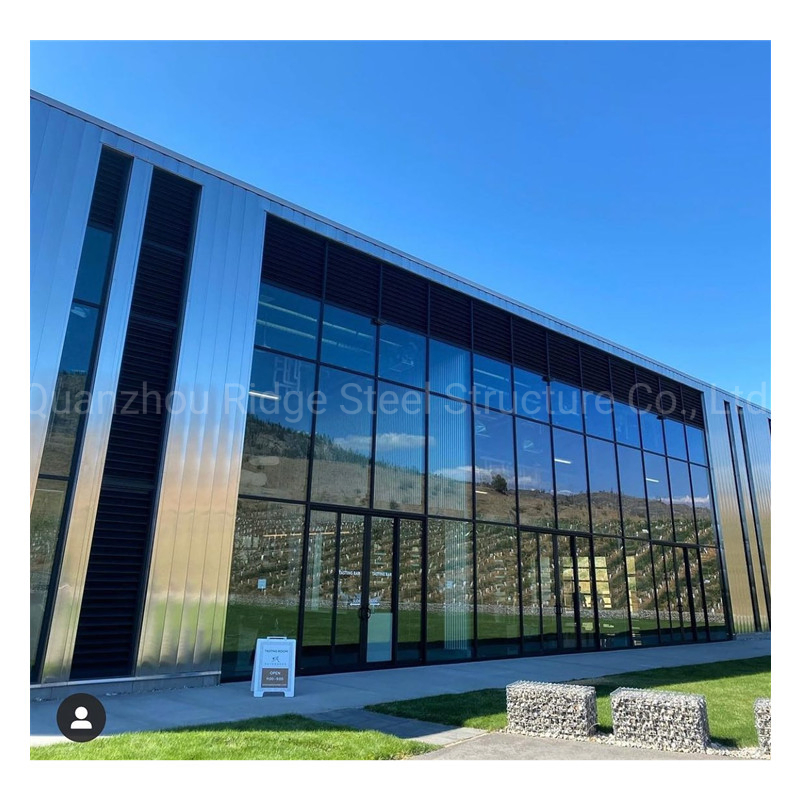 China Prefabricated Light Single Multi Story Commercial Construction Hotel Steel Structure Building