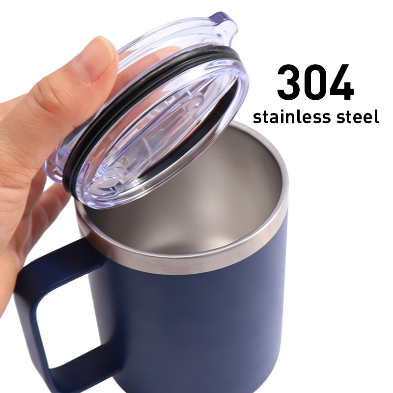 Foska Good Quality 350ml Blue Thermos Cup for Daily Use