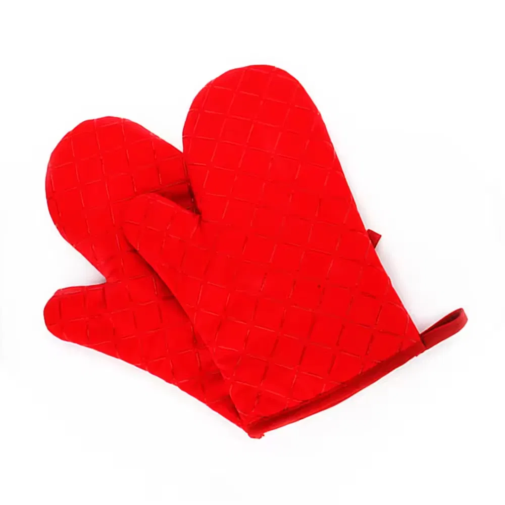 High Temperature Pot Holder Thickened Heat Insulation Non-Slip Baking Oven Gloves