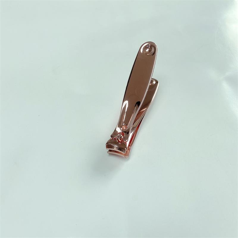 High Quality Professional Deluxe Big Finger Toe Nail Clipper Cutter with Rose Golden Plating for Promotion Gifts