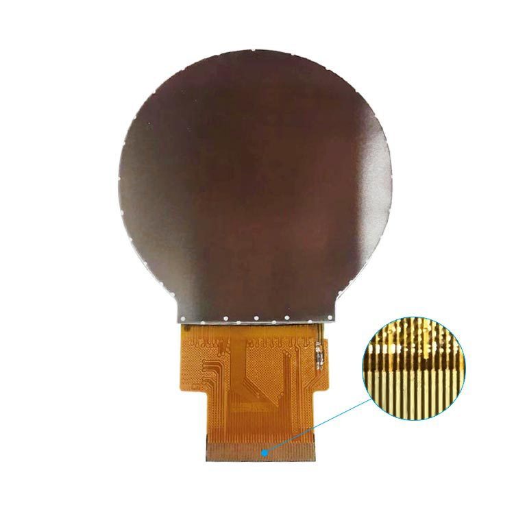 OEM/ODM 1.28 Inch 240*240 IPS TFT LCD Monitor Spi Interface Round LCD Panel