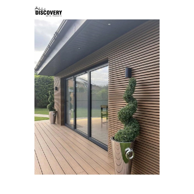 High Quality Waterproof Home Decoration Materials WPC Wall Panel Cladding Exterior Outdoor