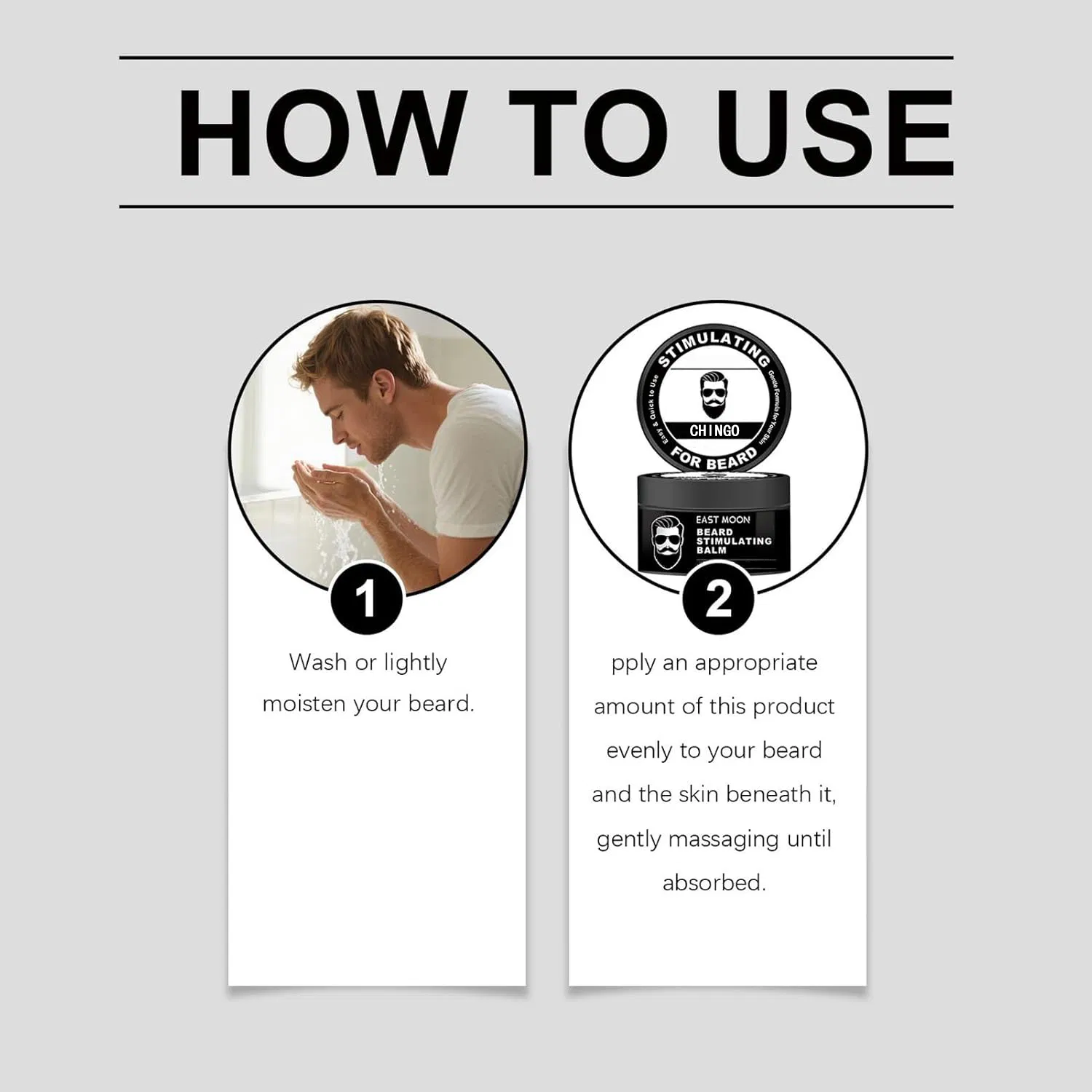 Premium Natural-Ingredient Enriched Beard Balm for Accelerated Healthy Follicle Stimulation