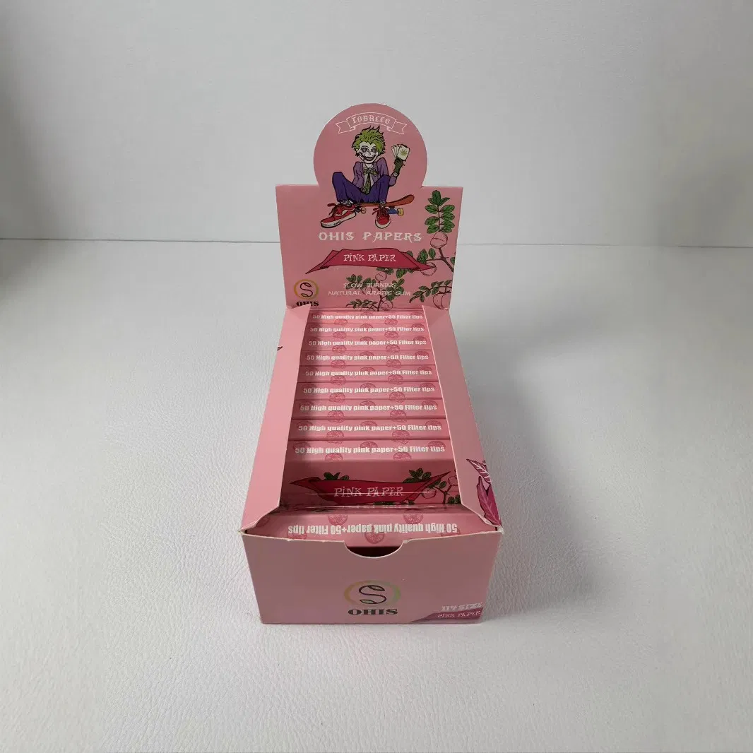 Wholesale Kingsize Smoking Rolling Paper with Filter Tips Smoking Accessories