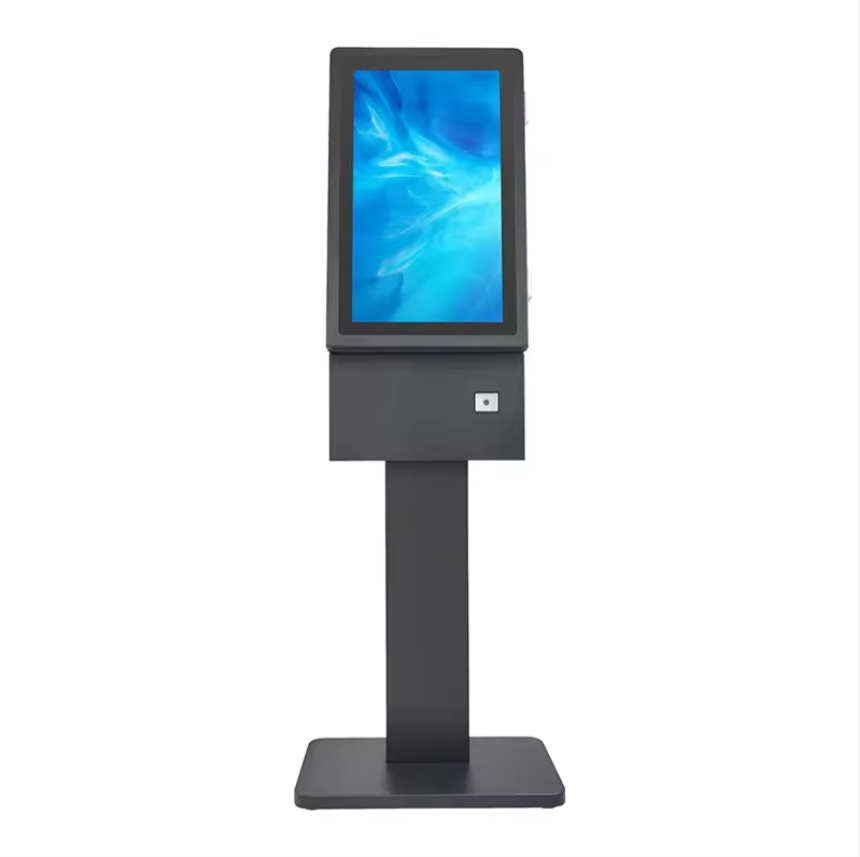 Supermarket 27 Inch Kiosk POS All in One Self-Order Kiosk Customized Payment Kiosk Machine