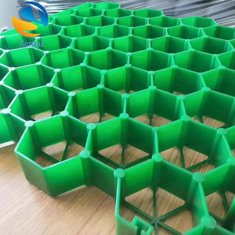 Grass Planting Grid Manufacturer Produces 70mm High Lawn Grids for Garage Fire Fighting and Climbing Surfaces, and 70mm High Lawn Grids