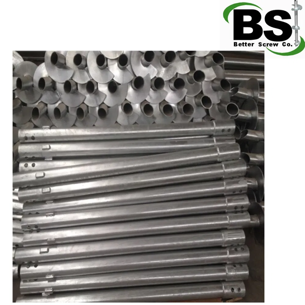 Ground Screw OEM Galvanized Helical Pier