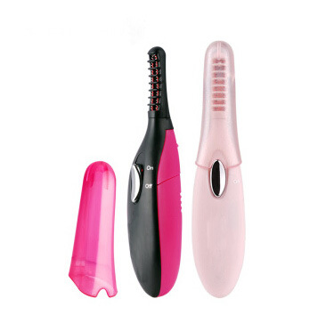 Innovative Heated Eyelash Curler with Non-Stick Silicone Technology