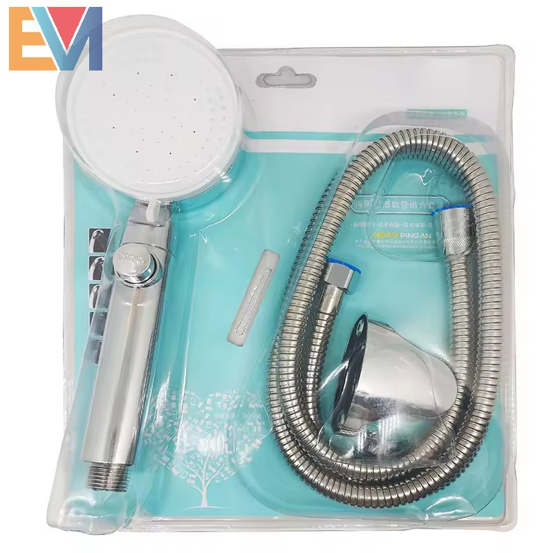 High Pressure Water Saving 5 Mode Adjustable Water Massage Bathroom Handheld Shower Head