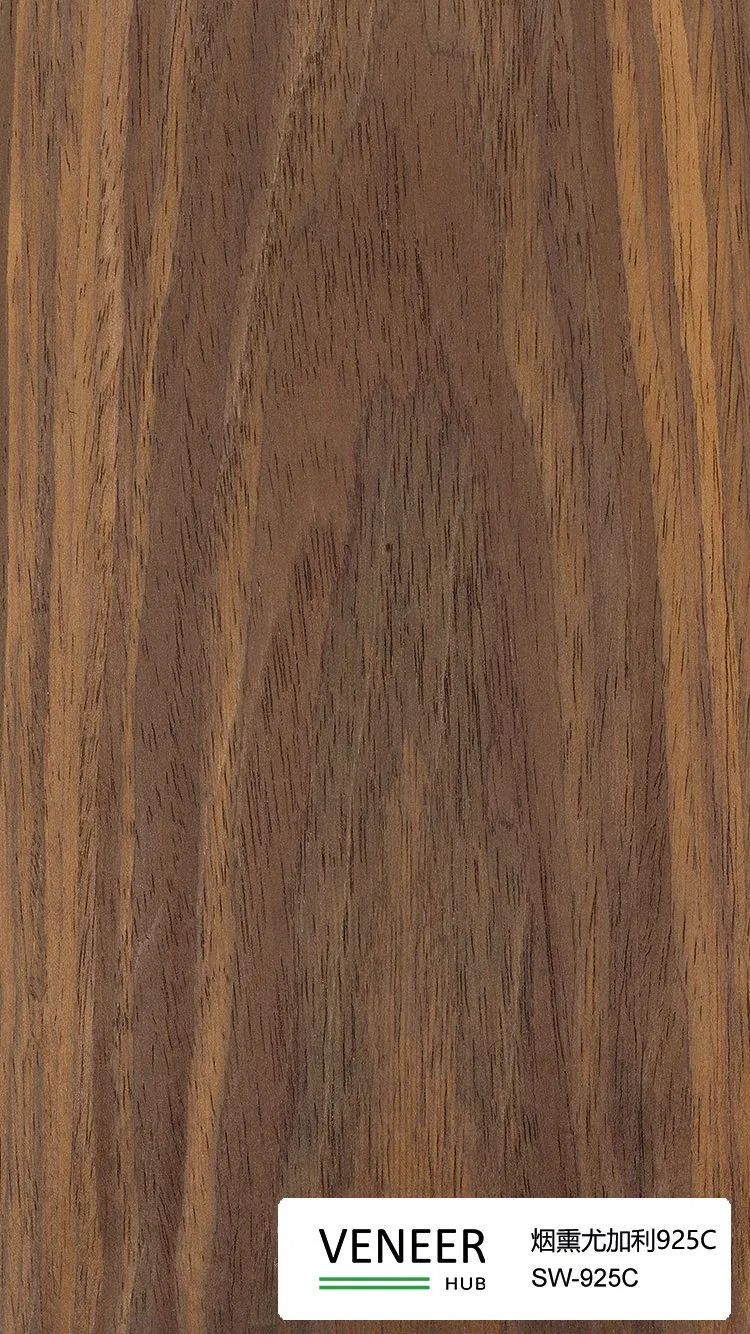 Smoked Engineered Wood Veneer Recon Veneer