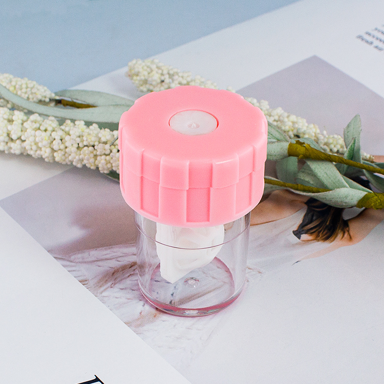 Professional Factory Directly Fashion Portable Manual Cute Hot Selling Plastic Colorful Manual Rotary Accessories Washer Contact Lenses Cleaning Cleaner