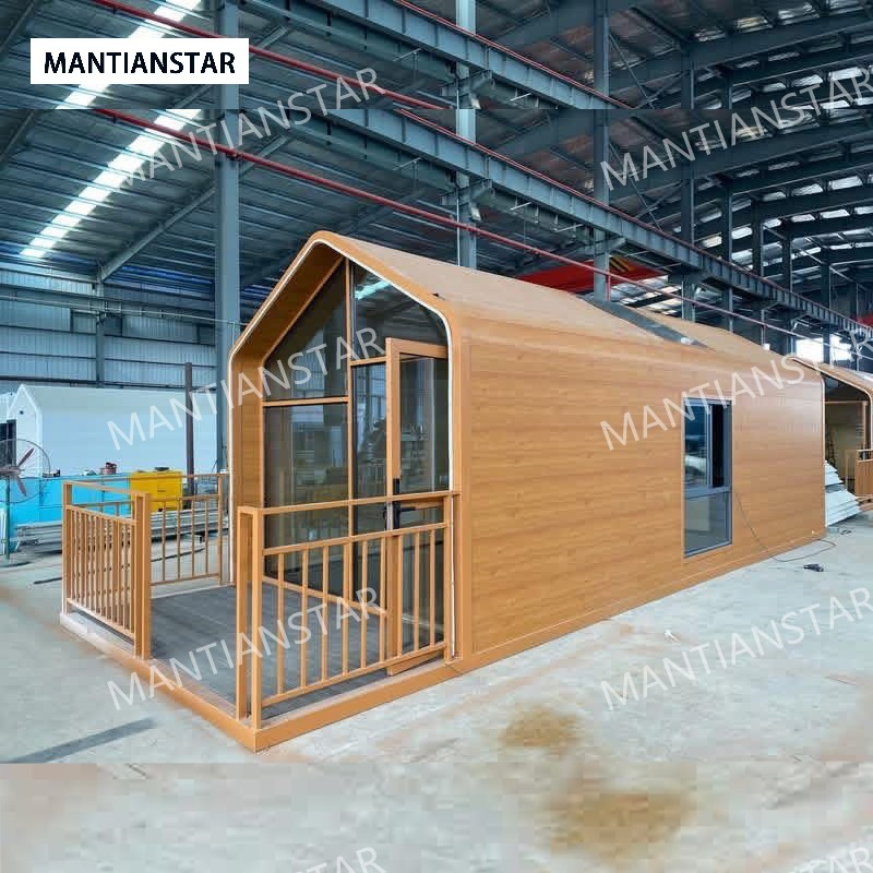 Triangular Container Mobile Tiny Vessel House Capsule Hotel for Building Material