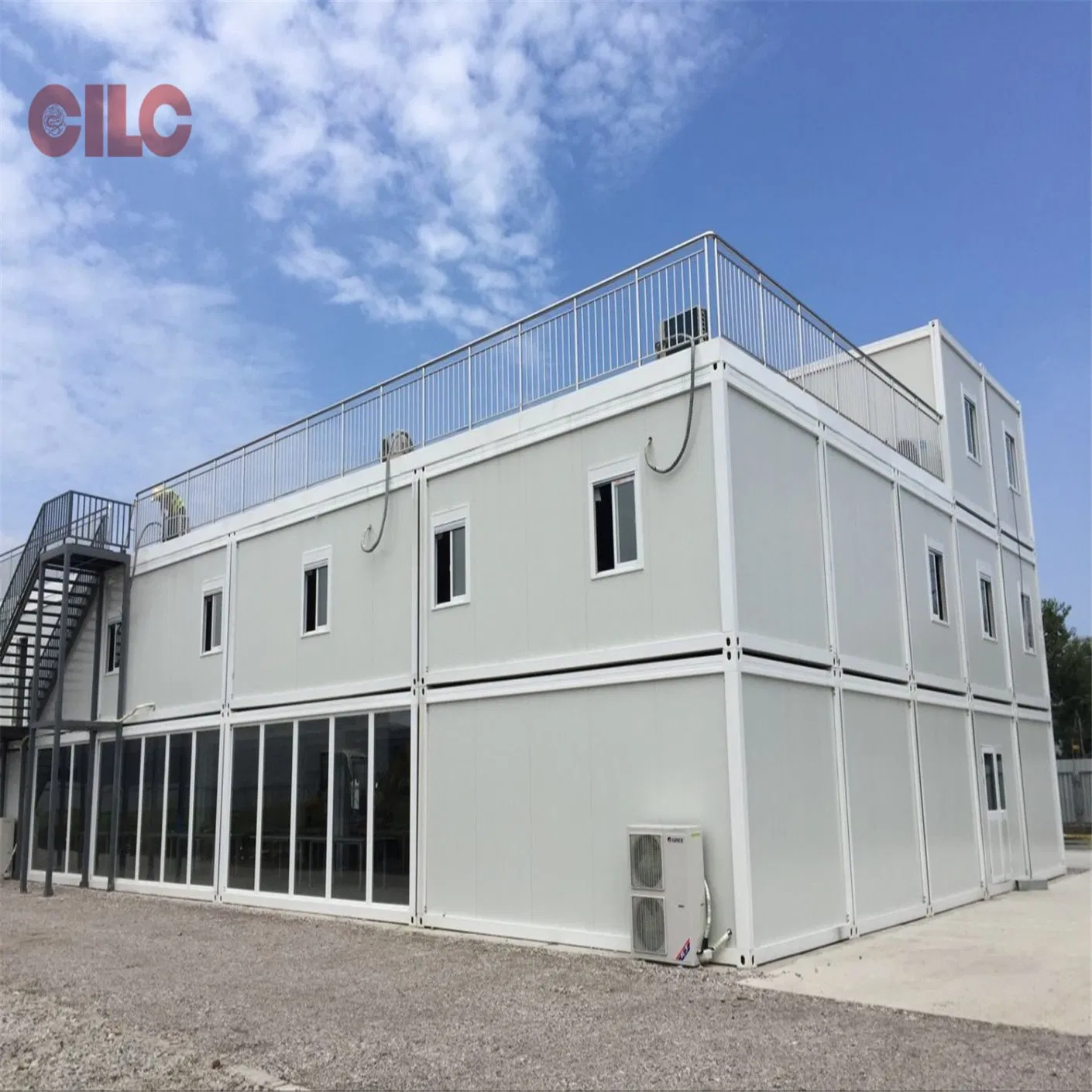 High Quality Steel Structure Prefabricated/Prefab Office