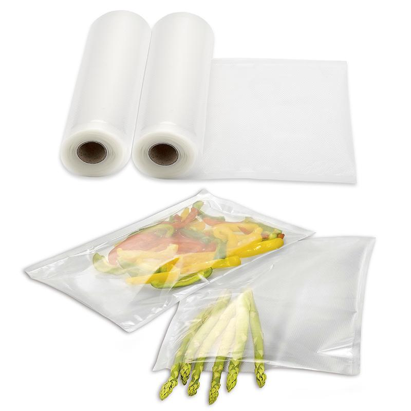 Straight Channel Design Vacuum Sealer Pouches and Rolls with Lgfb, FDA