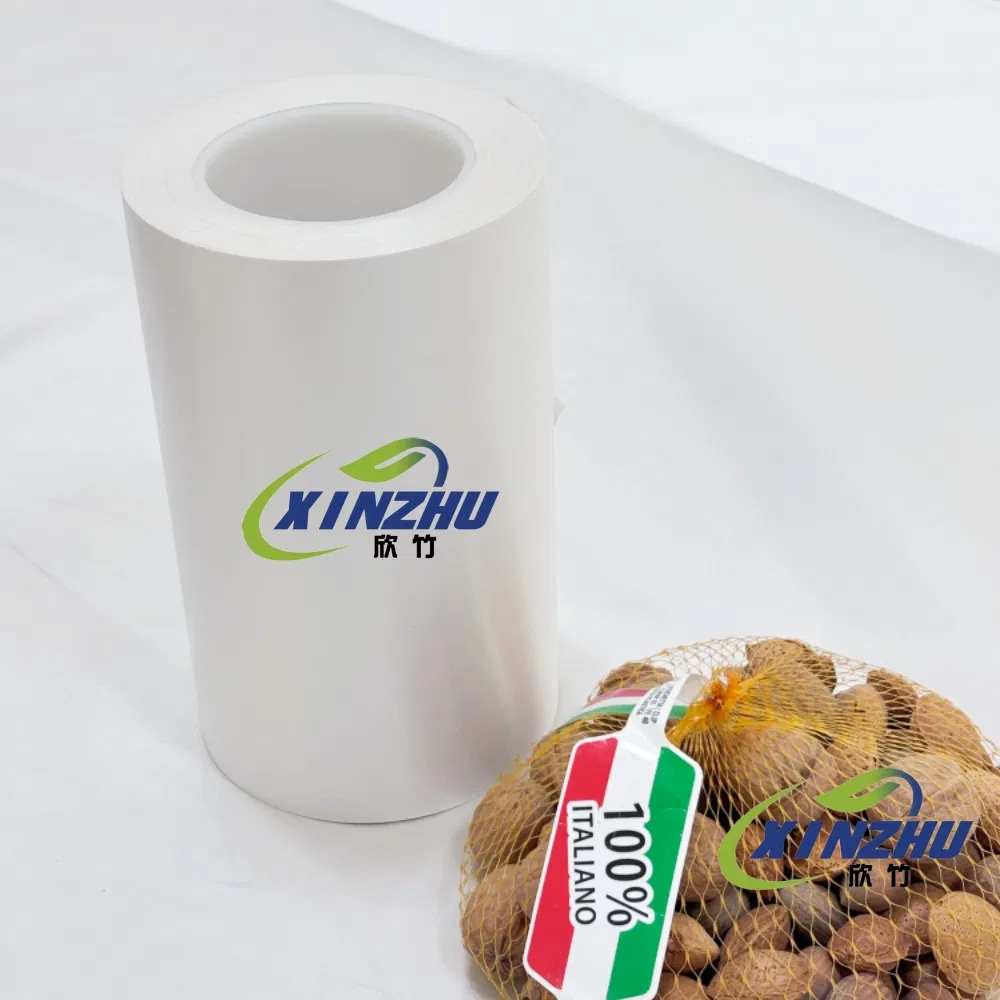 Custom Blank Without Printing Thermal PP Fruit Label Roll