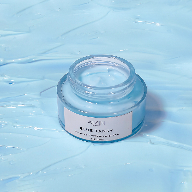 Beauty Cosmetics Skin Care Nourishing Shrink Pores Blue Tansy Facial Cream