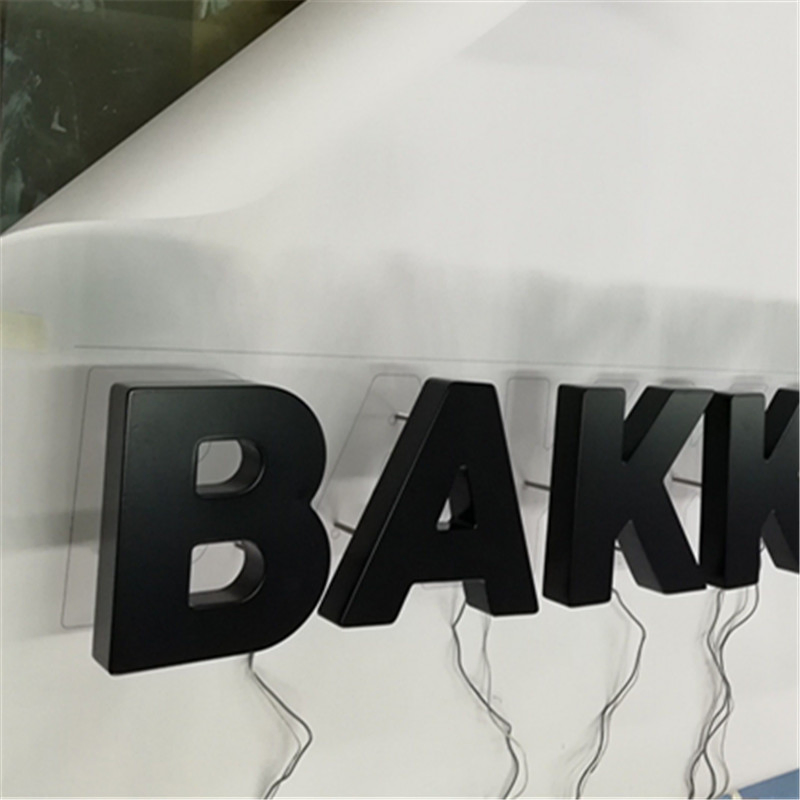 Outdoor Decoration Letter Backlit Waterproof 3D LED Sign Letters