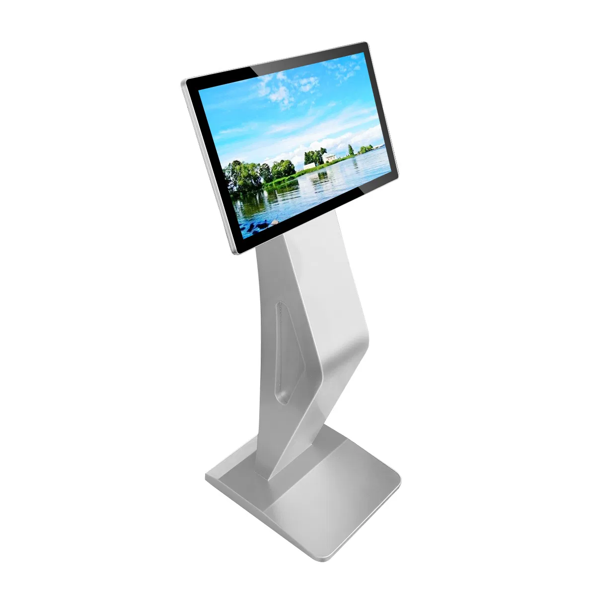 AC 100-240V Power Supply 21.5 Inch Information Kiosk Touch Screen Kiosk